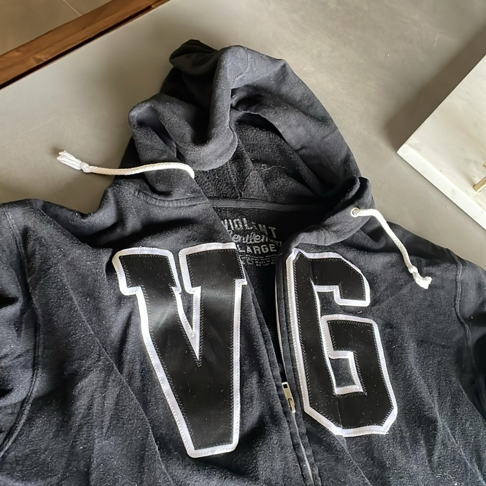Violent Gentlemen Zip-Up Hoodie - Picture 7 of 8